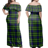 Clan Campbell Of Breadalbane Modern Tartan Hawaii Dress LD54 Clan Campbell of Breadalbane Tartan Hawaii Dress